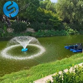 光伏太阳能喷泉曝气机